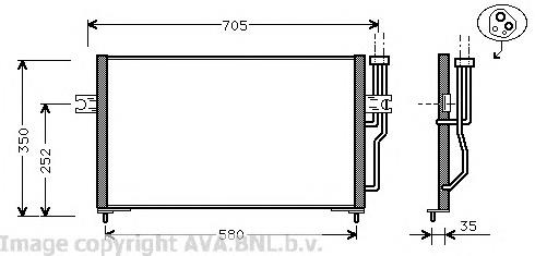 VO5086 AVA condensador aire acondicionado