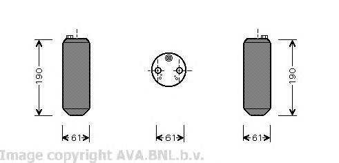 vod108 AVA receptor-secador del aire acondicionado