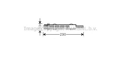 RTD431 AVA receptor-secador del aire acondicionado