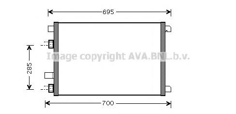 Condensador aire acondicionado RTA5305 AVA
