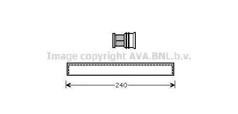 Receptor-secador del aire acondicionado SZD096 AVA