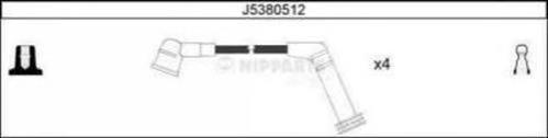 J5380512 Nipparts cables de bujías