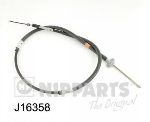J16358 Nipparts cable de freno de mano trasero derecho