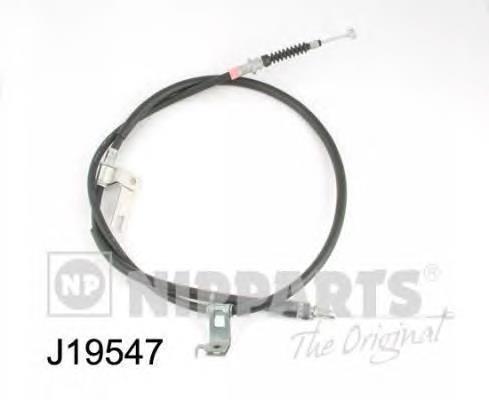 J19547 Nipparts cable de freno de mano trasero izquierdo