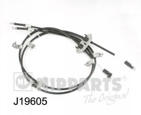 J19605 Nipparts cable de freno de mano trasero derecho/izquierdo
