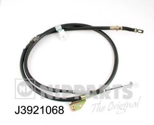 Cable de freno de mano trasero izquierdo J3921068 Nipparts
