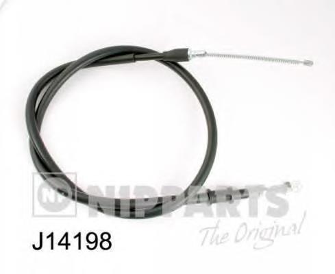 J14198 Nipparts cable de freno de mano trasero derecho