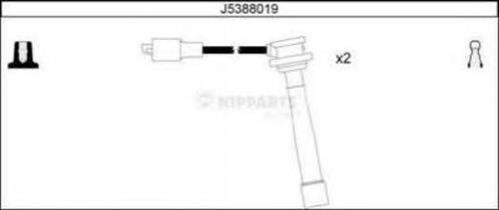 J5388019 Nipparts cables de bujías