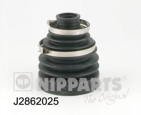 Juego de fuelles, árbol de transmisión delantero J2862025 Nipparts