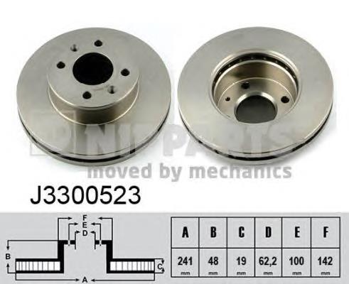 J3300523 Nipparts Discos