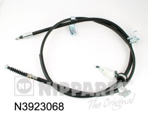 N3923068 Nipparts cable de freno de mano trasero izquierdo