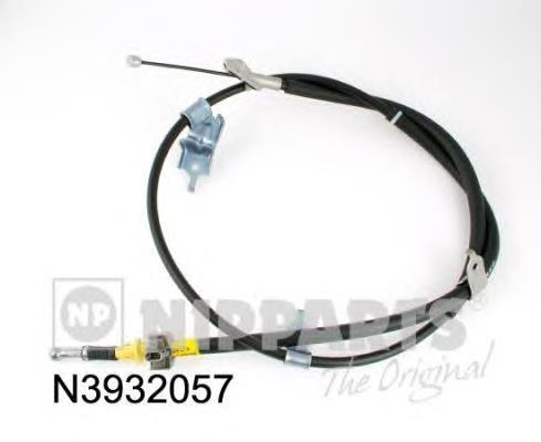 Cable de freno de mano trasero derecho N3932057 Nipparts