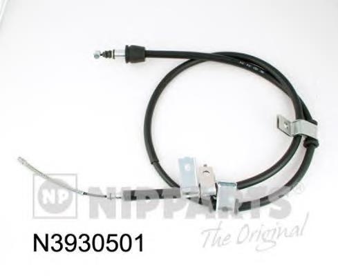 Cable de freno de mano trasero derecho N3930501 Nipparts