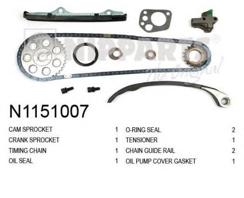 Kit de cadenas de distribución N117N19 NPS