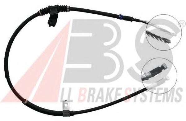 K11457 ABS cable de freno de mano trasero izquierdo