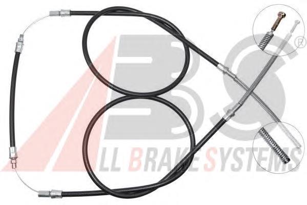 Cable de freno de mano trasero derecho/izquierdo BKB1177 Borg&beck