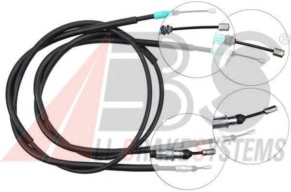 Cable de freno de mano, kit de coche 6025371283 Renault (RVI)