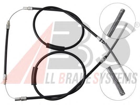 Cable de freno de mano trasero derecho/izquierdo 6265 Febi