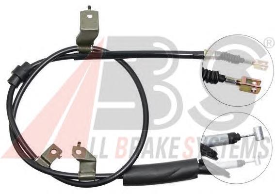 K13857 ABS cable de freno de mano trasero izquierdo