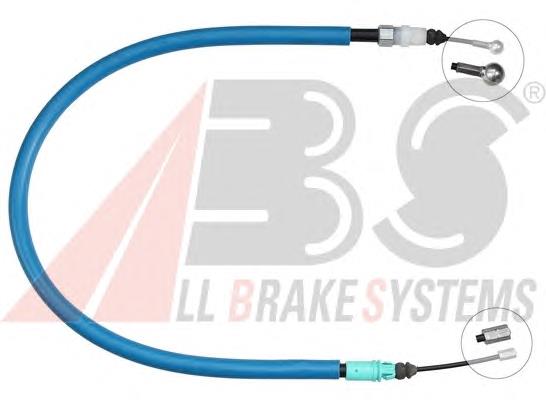 Cable de freno de mano trasero derecho/izquierdo 474657 Peugeot/Citroen