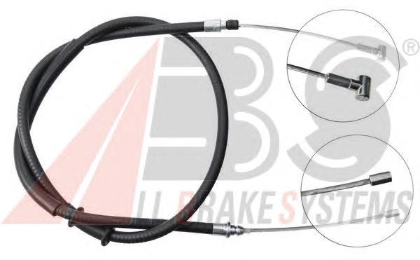 Cable de freno de mano trasero derecho/izquierdo 1612040180 Peugeot/Citroen