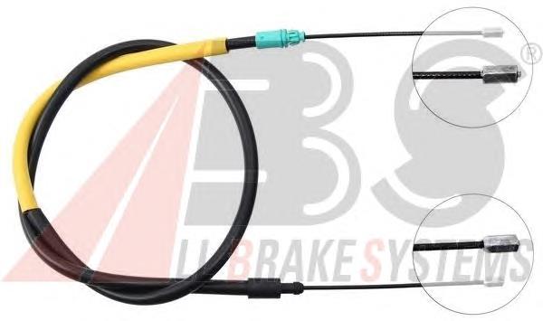 K13378 ABS cable de freno de mano trasero derecho