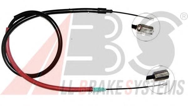 K13327 ABS cable de freno de mano trasero izquierdo