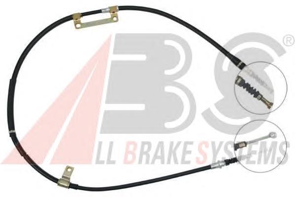 G54544410 Mazda cable de freno de mano trasero derecho