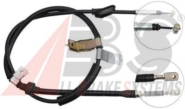 K13908 ABS cable de freno de mano trasero derecho