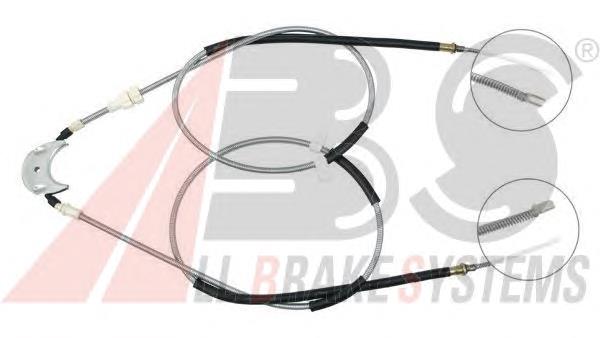 K12065 ABS cable de freno de mano trasero derecho/izquierdo