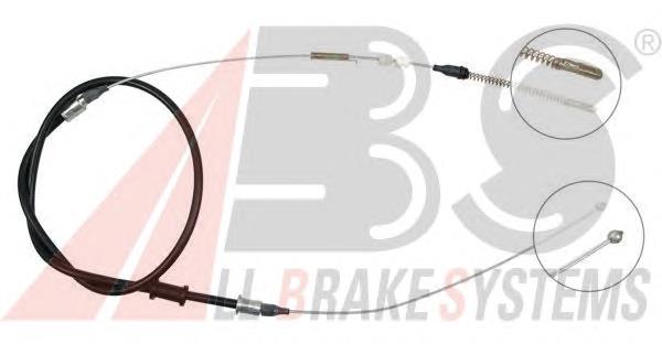 K12008 ABS cable de freno de mano trasero derecho