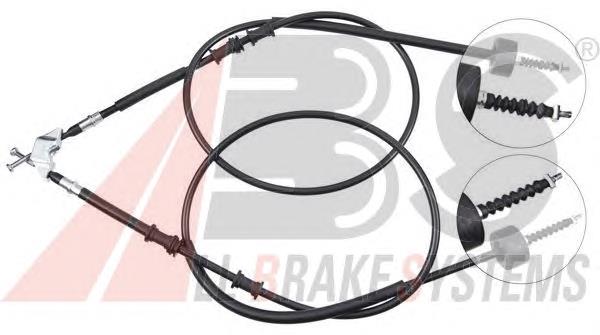 Cable de freno de mano trasero derecho/izquierdo ABS K12046