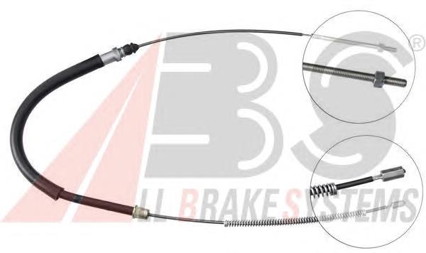 K12207 ABS cable de freno de mano trasero izquierdo