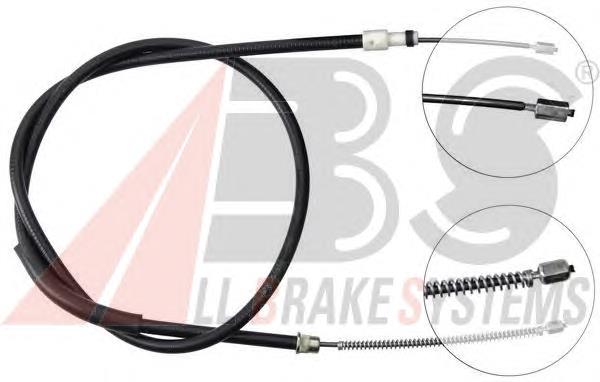 K12187 ABS cable de freno de mano trasero izquierdo