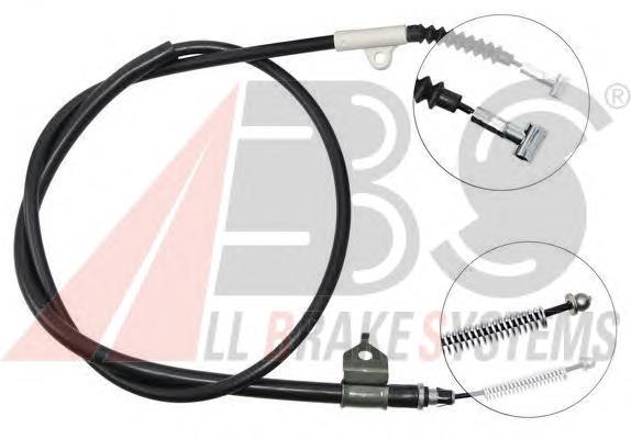 K11828 ABS cable de freno de mano trasero derecho