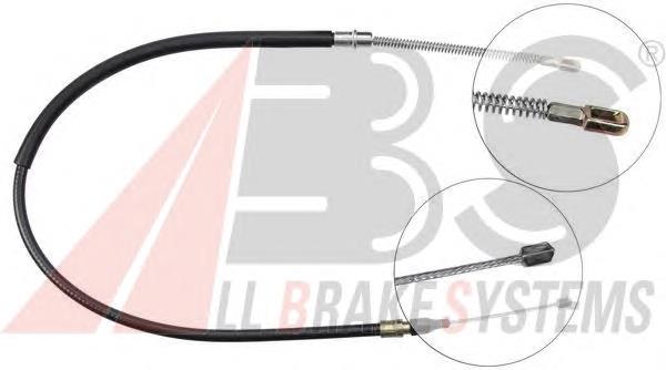 291609701F VAG Cable de freno de mano trasero derecho