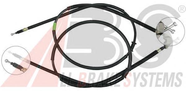 K12815 ABS cable de freno de mano trasero derecho/izquierdo