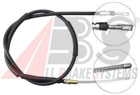 K13128 ABS cable de freno de mano trasero derecho