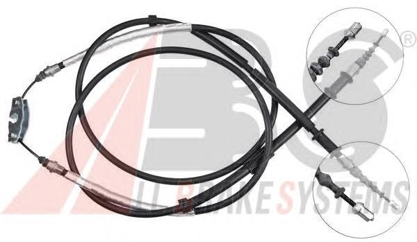 Cable de freno de mano trasero derecho/izquierdo K12425 ABS