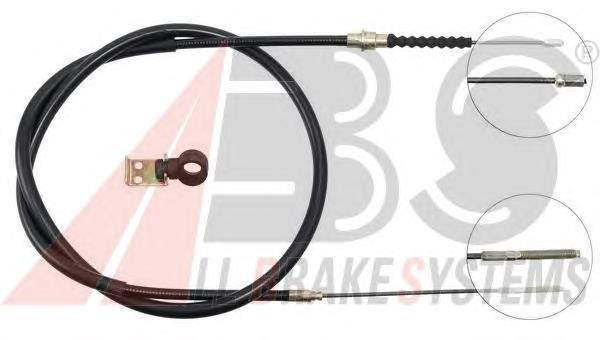 K12518 ABS cable de freno de mano trasero derecho