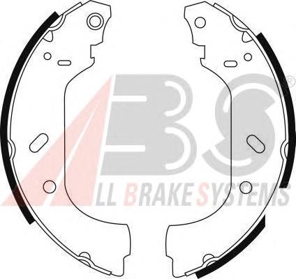 Comprar 8943 ABS Zapatas de freno