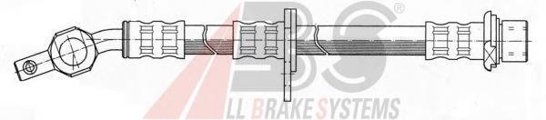 SL5268 ABS tubo flexible de frenos delantero derecho