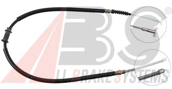 K18097 ABS cable de freno de mano trasero izquierdo