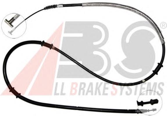 K18118 ABS cable de freno de mano trasero derecho