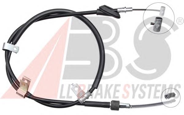 K18857 ABS cable de freno de mano trasero izquierdo