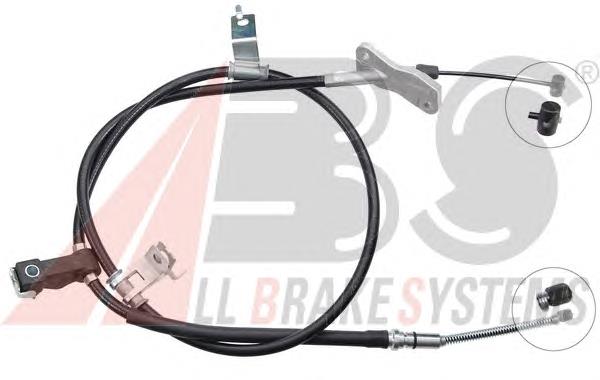 K17367 ABS cable de freno de mano trasero izquierdo