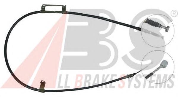 Cable de freno de mano trasero izquierdo 0K9A244420B Hyundai/Kia