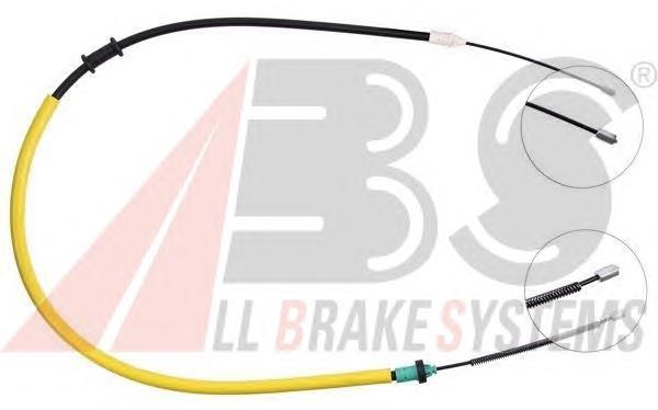 K15627 ABS cable de freno de mano trasero izquierdo