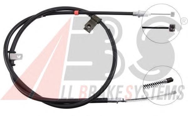 K14878 ABS cable de freno de mano trasero derecho