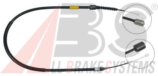 K17033 ABS cable de freno de mano trasero izquierdo